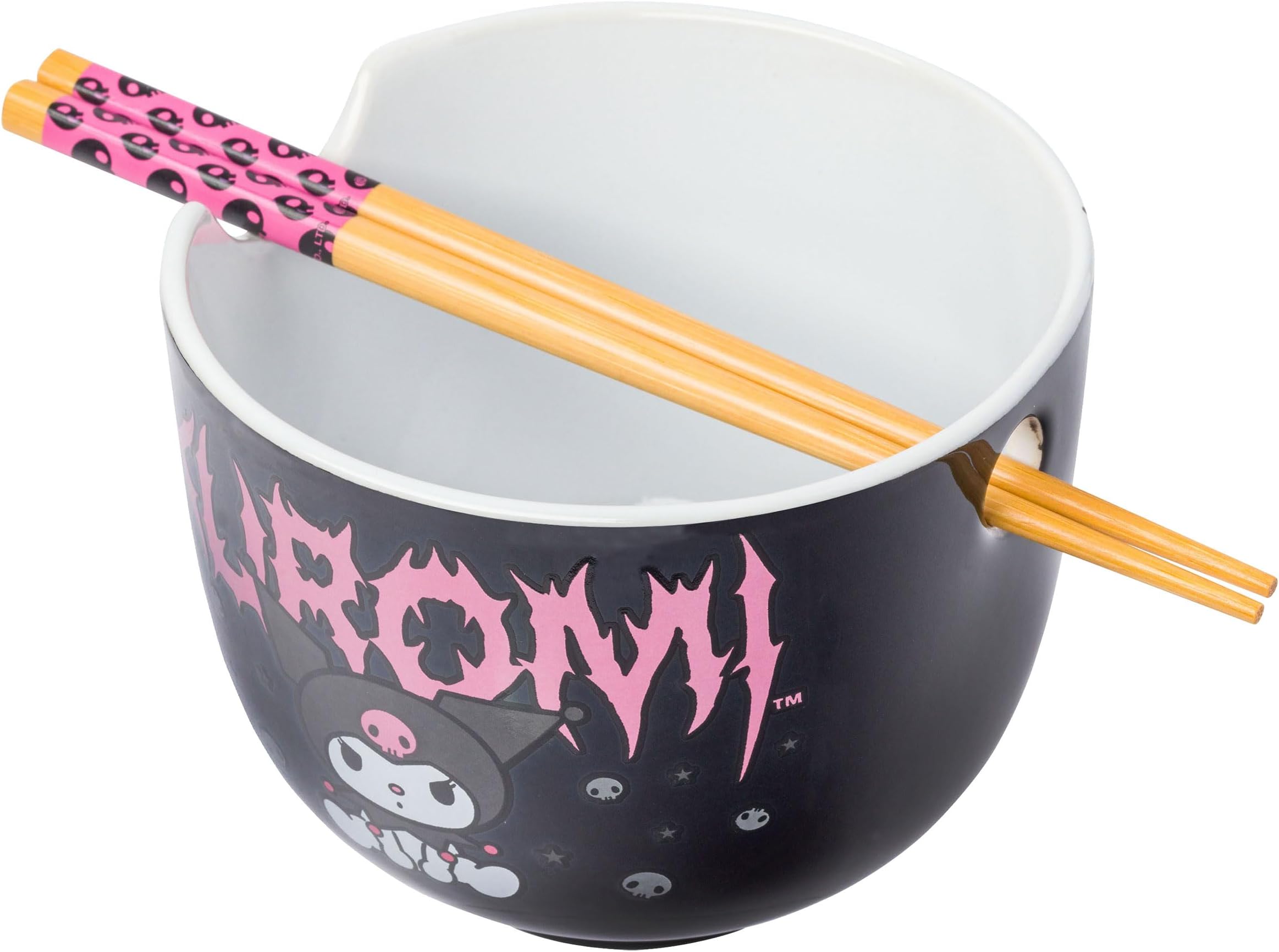 Silver Buffalo Sanrio Hello Kitty Hearts Glitter nome tazza in ceramica, 590 ml