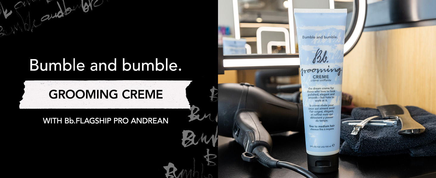Bumble and bumble. Grooming Creme Hair Styling Cream | Smoothing + Subtle Hold | For Fine to Medium Hair, 5 Fl Oz