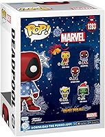 Vista 3 de Funko Pop! Marvel: Holiday - Deadpool - (SWTR) - Marvel Comics - Figura de vinilo coleccionable - Idea de regalo - Productos oficiales - para niños