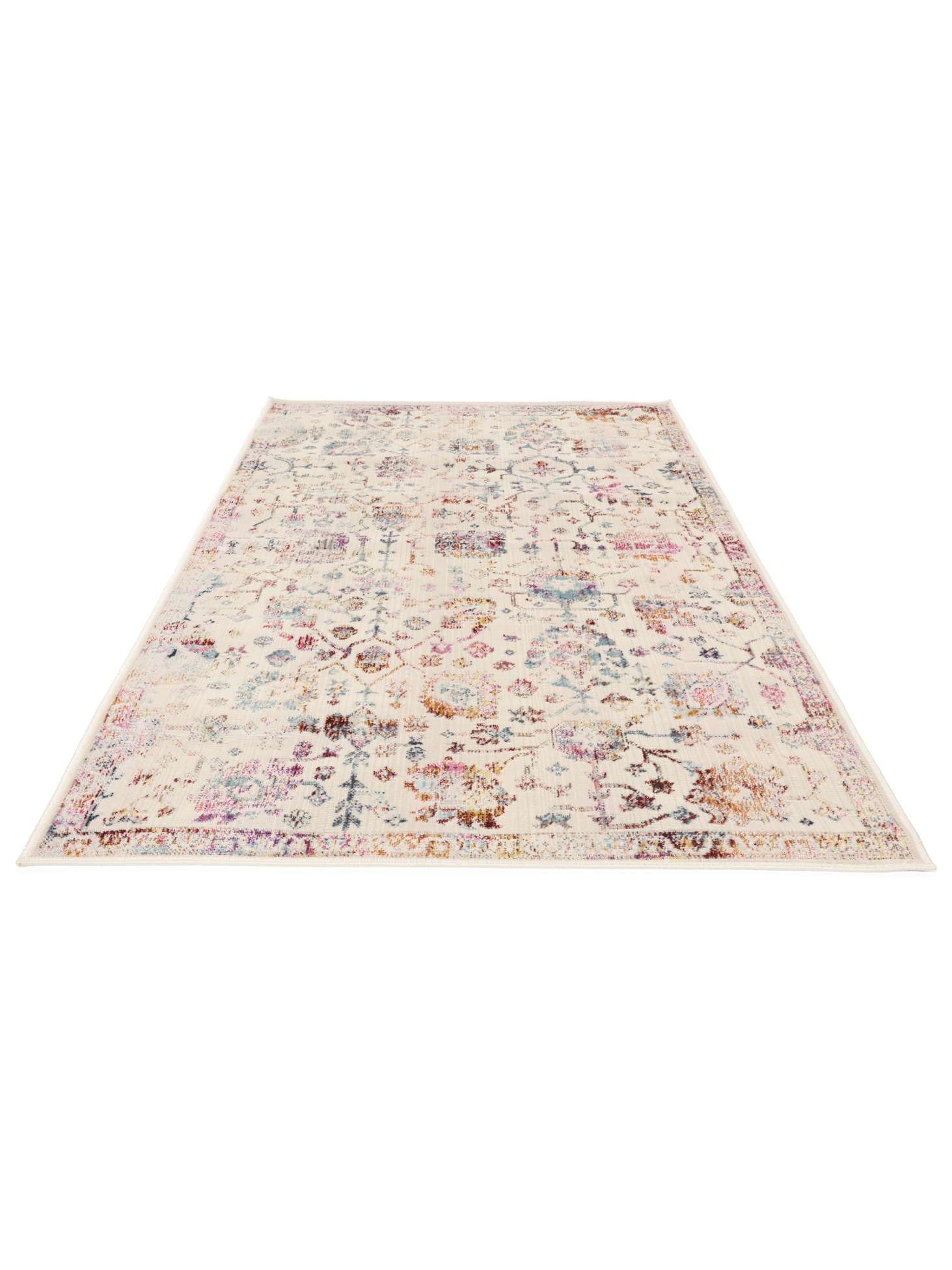 RugVista Wisteria Teppich, 140 x 200 cm, Mehrfarbig