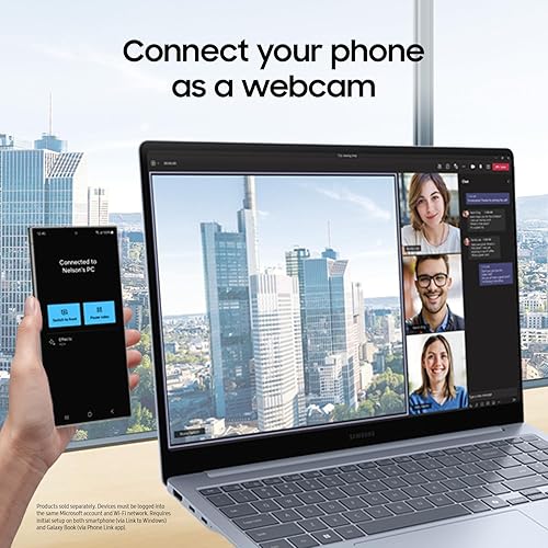 Miniatura 8 de SAMSUNG Computadora portátil Galaxy AI Book4 Edge de 15 pulgadas, procesador Snapdragon X Plus, subtítulos en vivo, pantalla LED FHD antirreflejo,