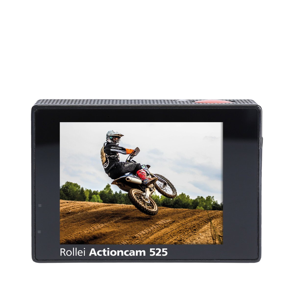 Rollei Actioncam 525 - WiFi Action Cam (Actionkamera) mit 4k Video Auflösung, Weitwinkelobjektiv, bis 40 m wasserfest, inkl. Unterwasserschutzgehäuse und Fernbedienung - Schwarz