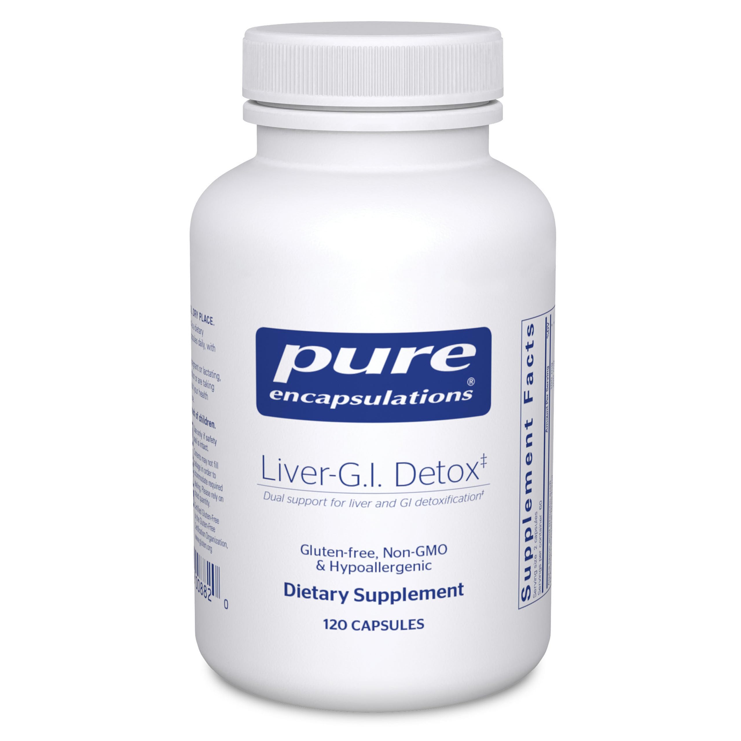 Pure Encapsulations Liver-G.I. Detox 120 Capsules