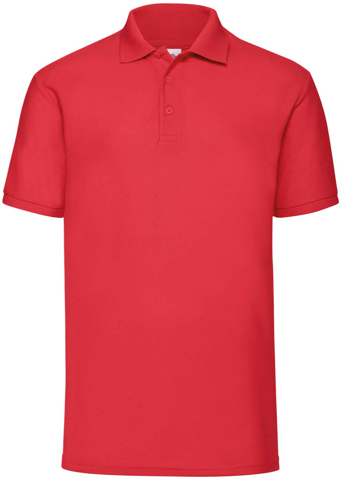 Fruit Of The Loom Men's Red Polo Shirt - XXX-Large