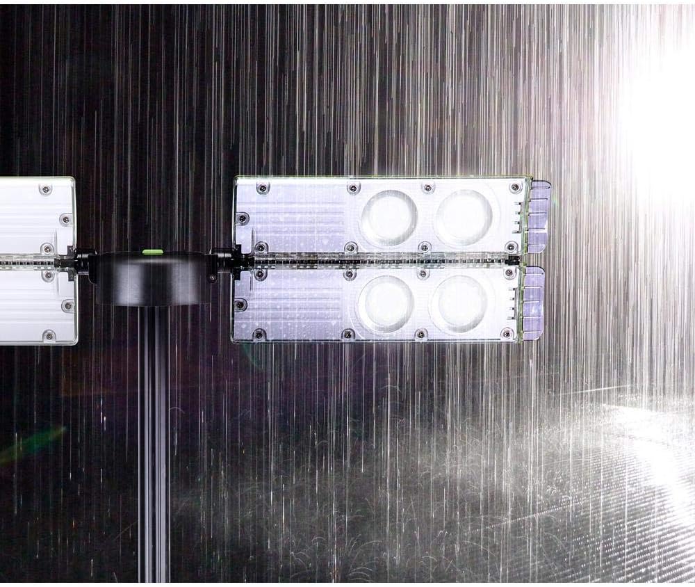 PowerSmith PVL6000A Voyager 6000 Lumen Collapsible Weatherproof LED Work Light with Remote Control, Ground Anchors, Shoulder Strap and Four Light Modes