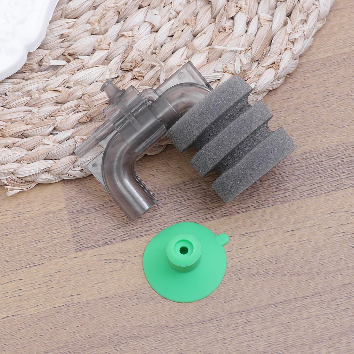 POPETPOP Filtro de esponja para acuario, mini filtro de esponja, filtro de aire para 3 piezas de miniesquina bioquímica para acuario de esponja, filtro de aire