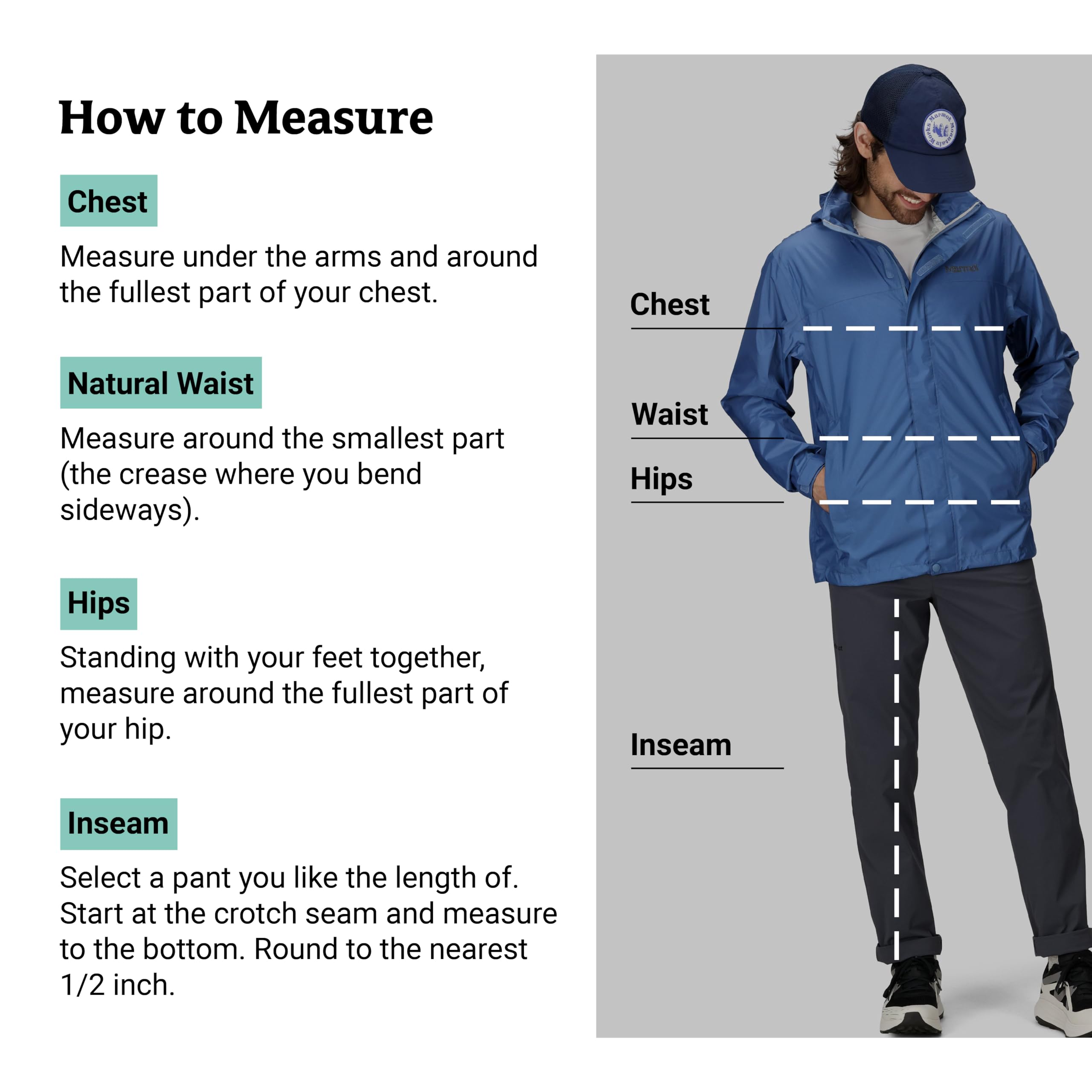 MARMOT PreCip Eco Jacke mit Eco‑Ansatz Rain Cloud M
