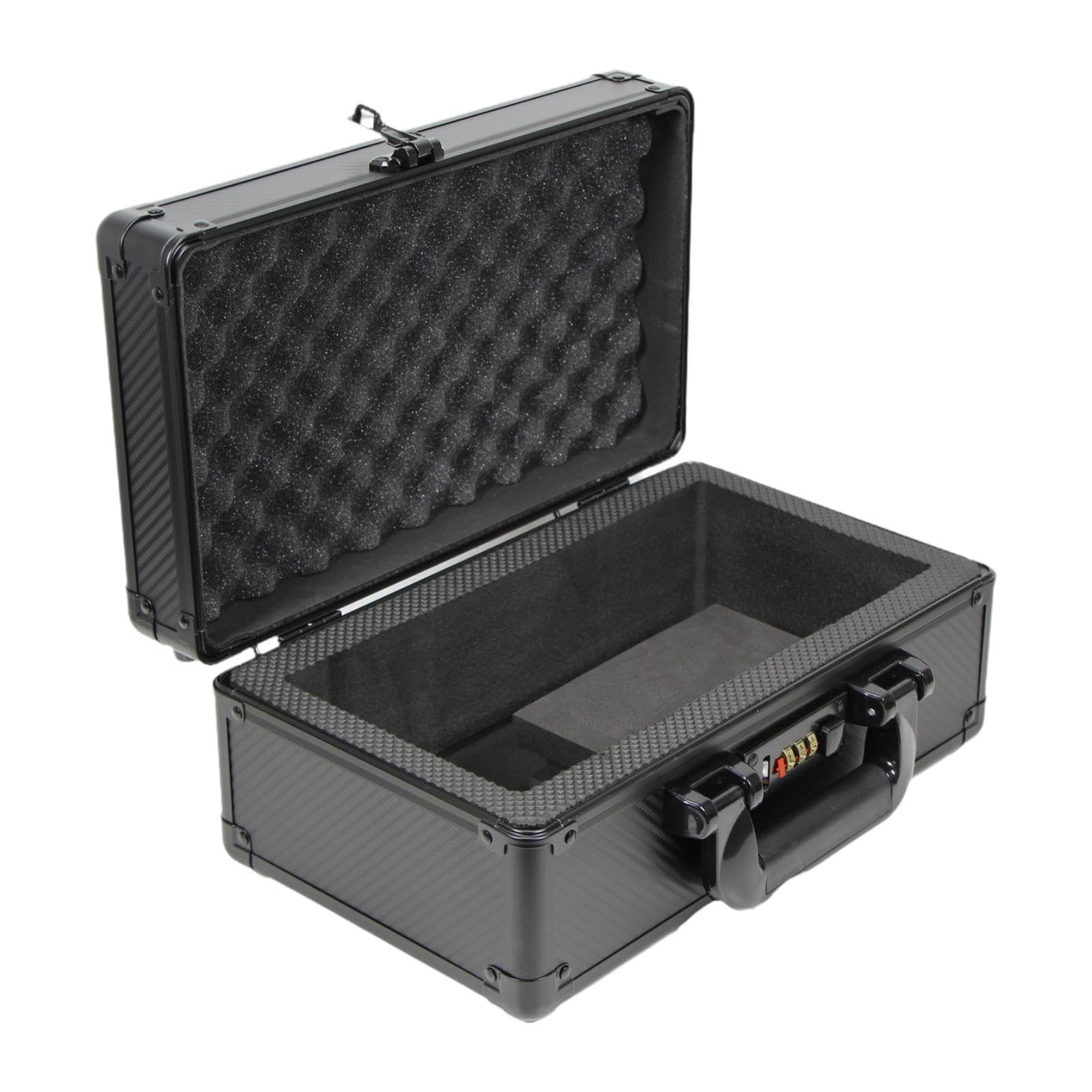 Scatola per Carte Collezionabili, Custodia in Alluminio, Portatile, Multiuso, Impermeabile, Organizer per Carte da Gioco Singolo.