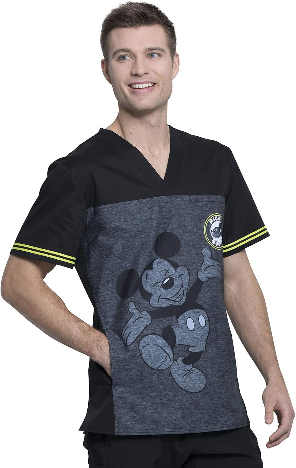 Tooniforms Men Scrubs Top V-Neck TF707
