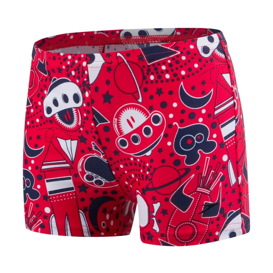 Speedo 805394C846 Essential Aquashort, 05Y (Risk Red/Navy/White)-picture-14