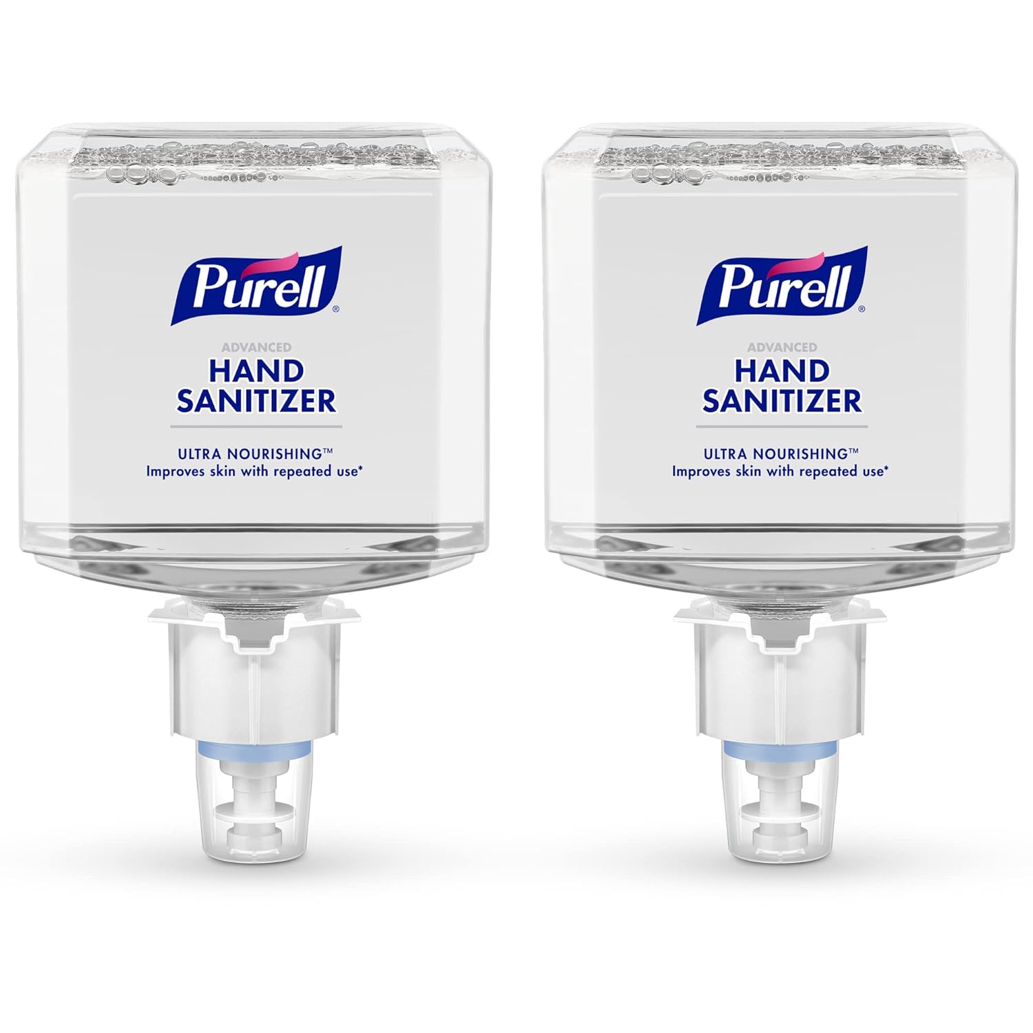 PURELL Advanced Ultra Nourishing Hand Sanitizer Foam, Fragrance Free, 1200 mL Refill for PURELL ES4 Manual Dispenser (Pack of 2) - 5057-02
