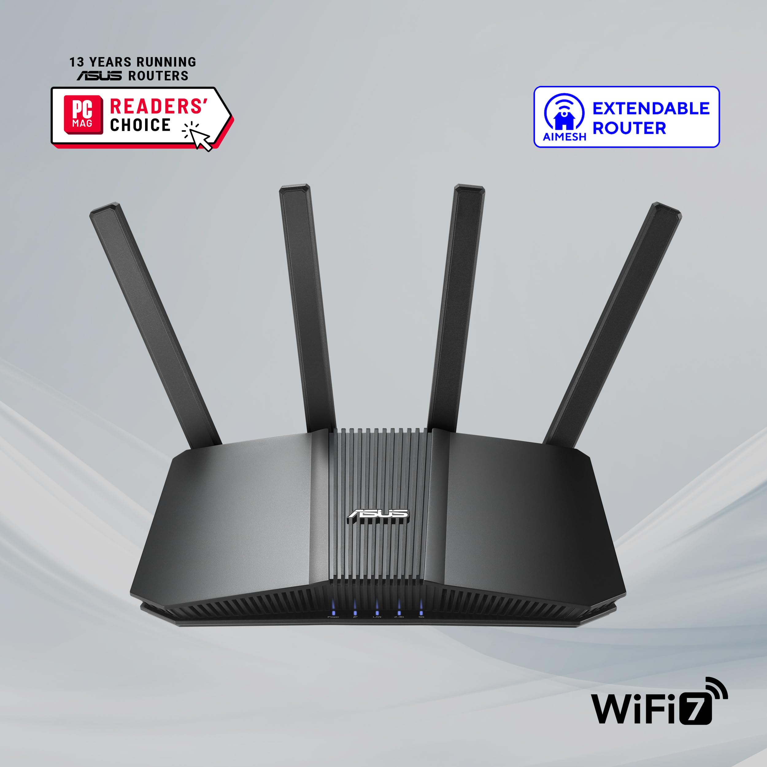 Amazon.com: ASUS RT-BE82U WiFi 7 Router - Dual-Band, Up to 6.5
