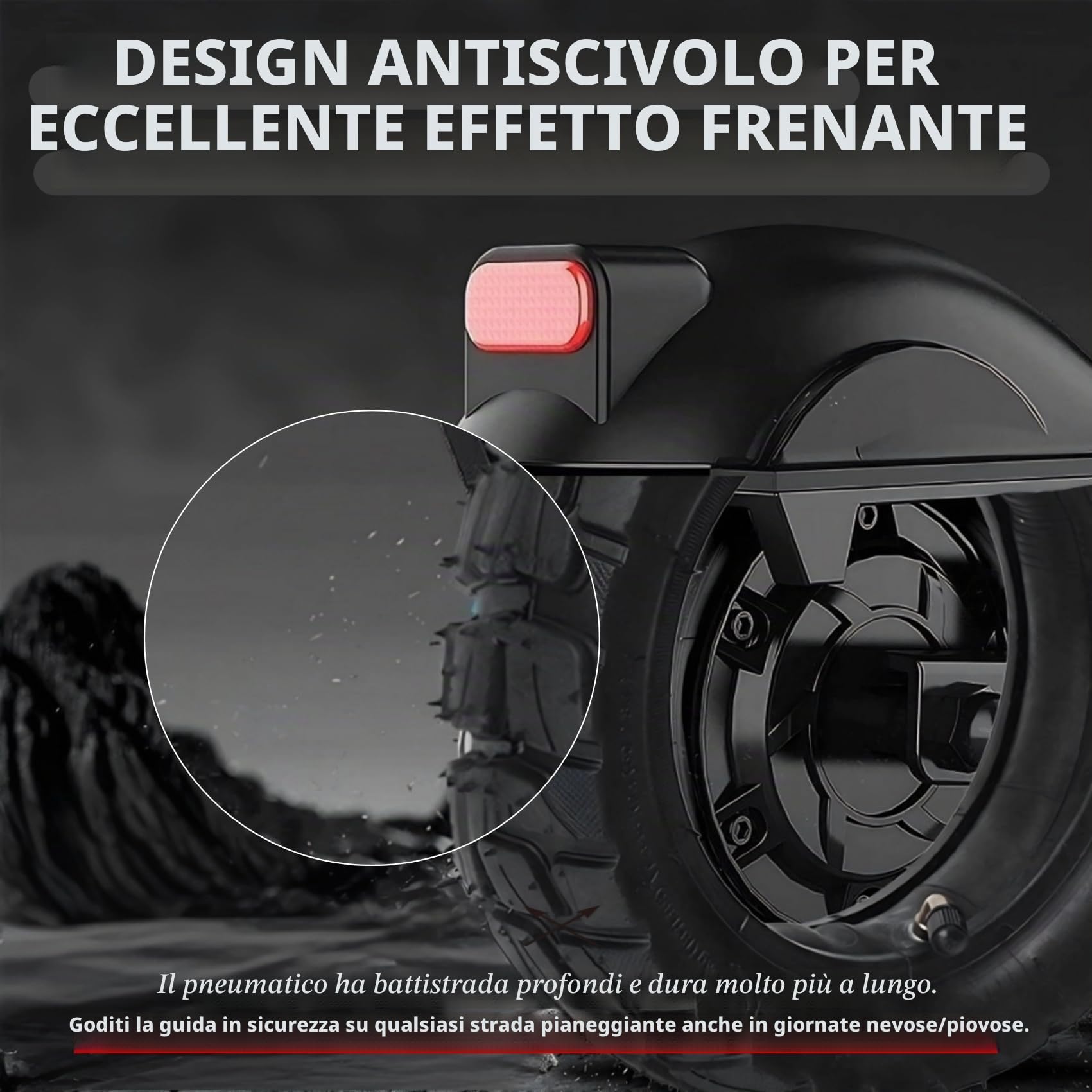 Pneumatico 80/65-6 con Camera d'Aria 10x3.0, Gomma Fuoristrada Ricambio 10 Pollici per Monopattino Elettrico, Copertone Spesso & Camera d'Aria con Valvola Angolata, Compatibile con Kugoo M4