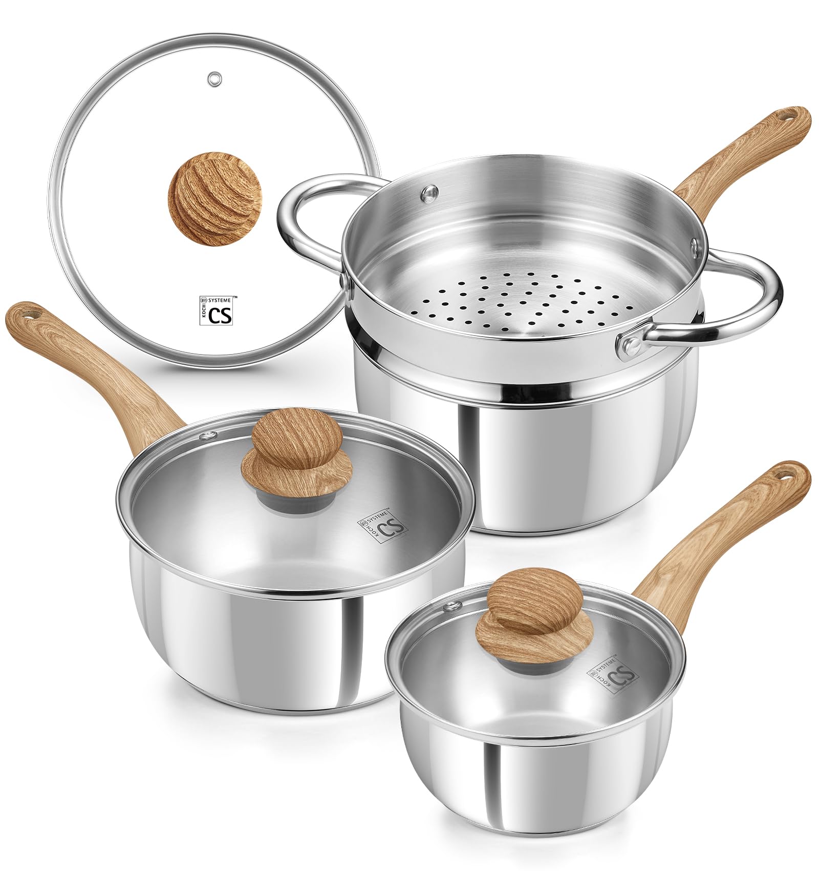 KOCH SYSTEME CS Saucepan Set