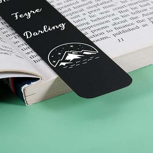 Miniatura 5 de Marcapáginas divertido para hombres y mujeres, Hello Feyre Darling marcapáginas para amantes de la lectura, cumpleaños, Navidad, relleno de
