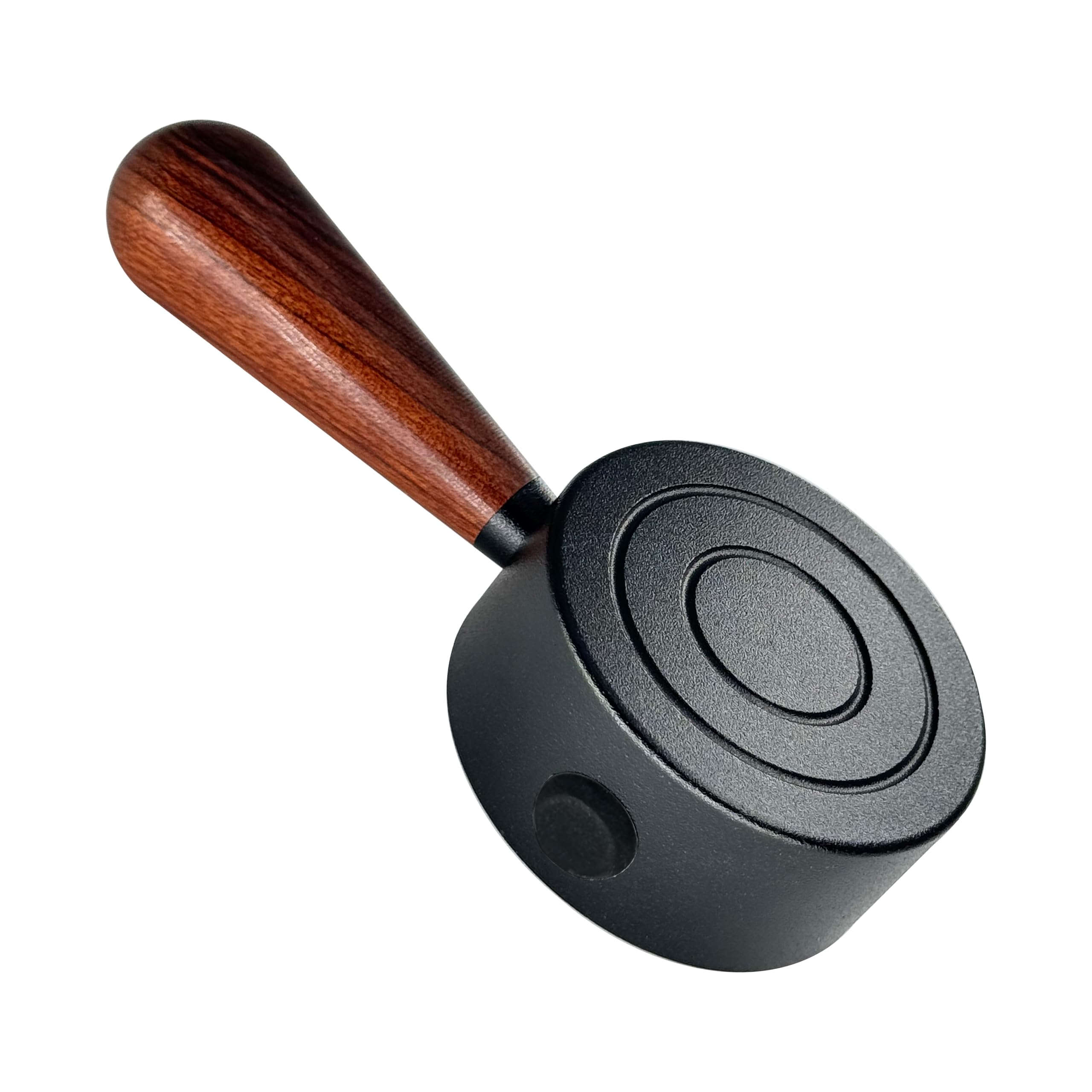 NEOUZA Espresso Machine Upgraded Steam Lever Compatible for Breville Sage Barista Express BES870XL BES875 BES876, Aluminum, Wood Handle (Black)