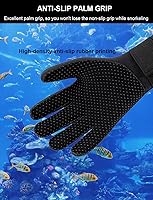 SUJAYU 3mm Neoprene Diving Gloves - Waterproof Anti-Slip Scuba Swim Kayak Gloves for Snorkeling Paddling