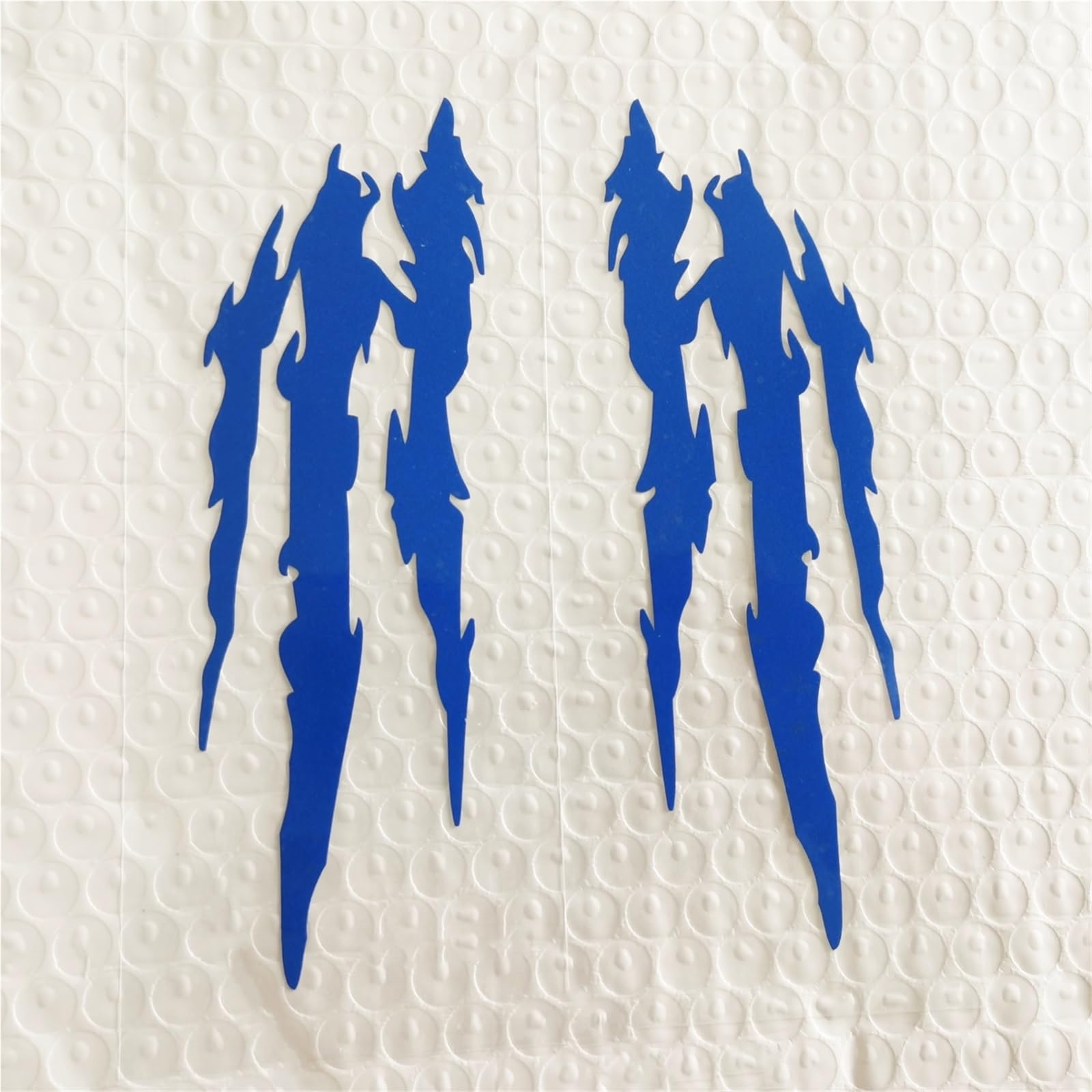 HAfgDJ 2 Motorcycle Stickers, Waterproof and Reflective Claw Mark Decals