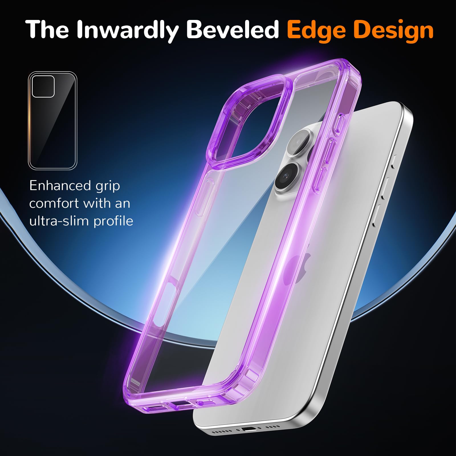 Clear Case for iPhone 15, Ultra Thin, Shockproof TPU Cover, Anti-Yellowing, Crystal Clear, Phone Case for Apple iPhone 15 - Clear — view 506