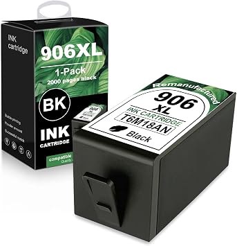 Amazon.com: Cartucho de tinta compatible con T6M18AN para impresora HP  OfficeJet Pro 6968 6960 6975 6978 : Productos de Oficina
