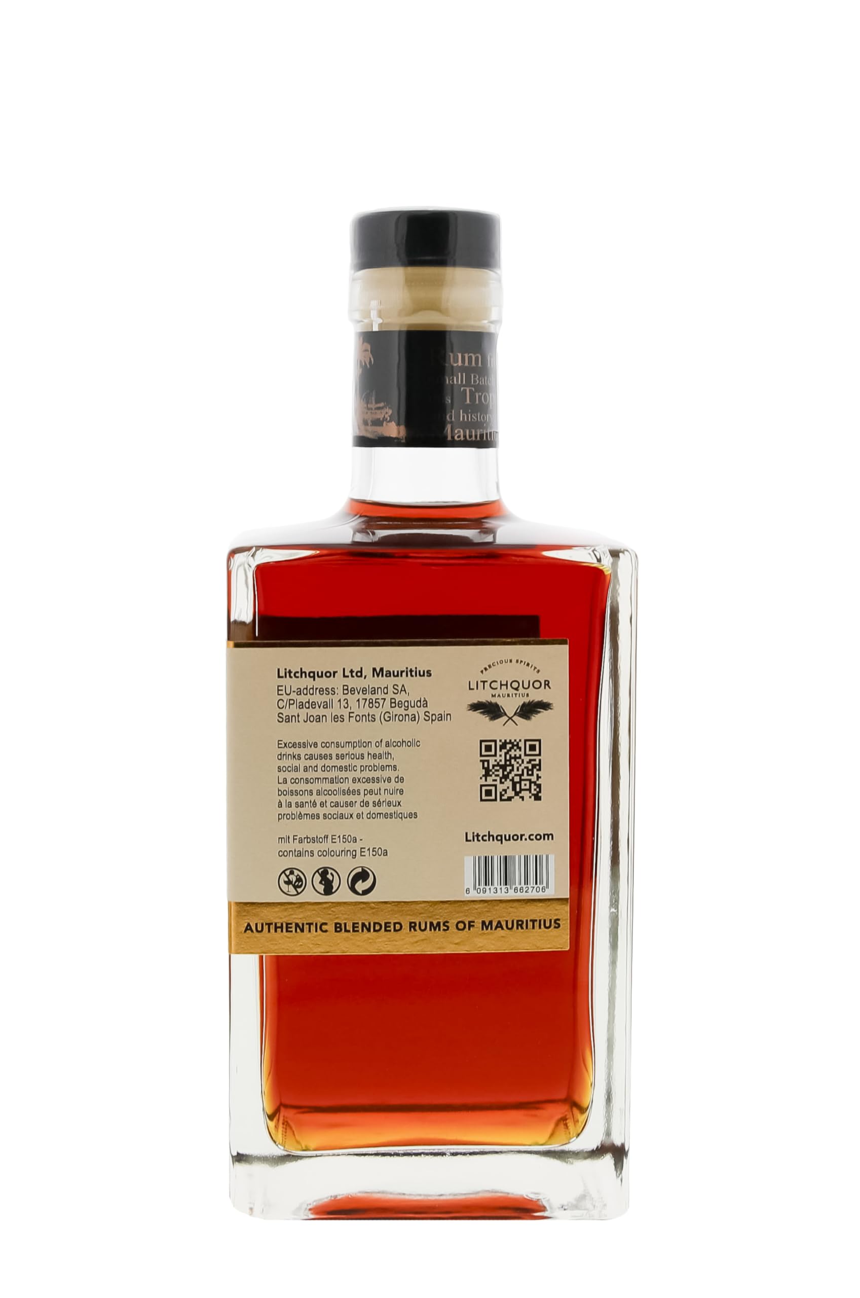 Gold of Mauritius I Premium Rum Classic Edition I 700 ml I 40% Volume