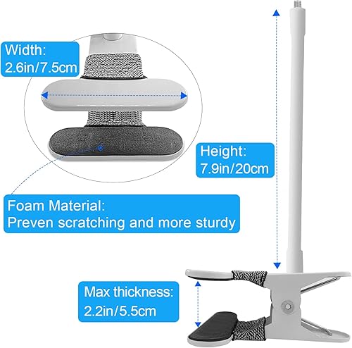 Miniatura 6 de Paquete de 2 soportes para monitor de bebé Tapo para cámara de seguridad interior Tapo C100C101C110C111 brazo flexible de cuello de cisne, soporte