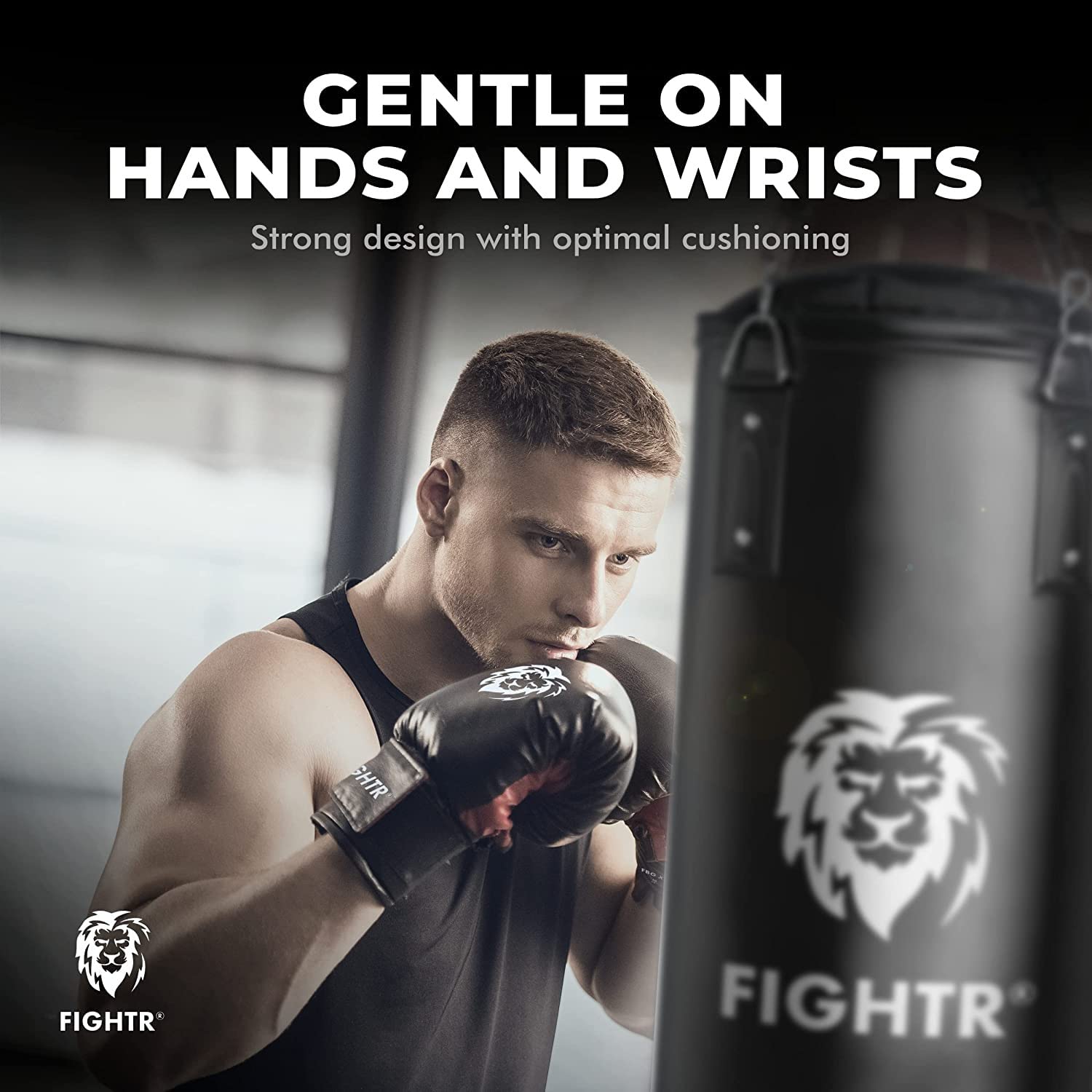 Amazon.co.jp: FIGHTR® プレミアム パンチング バッグ 中身なし