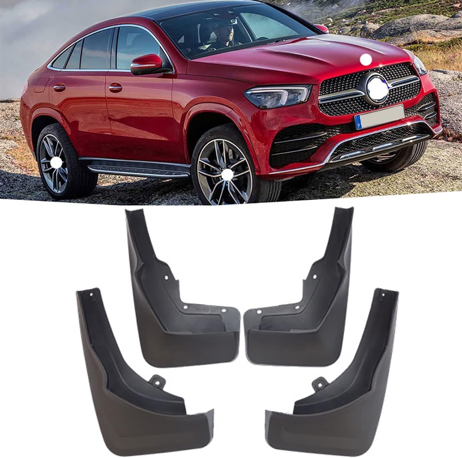 NYSLDSCO Mud Flaps for Benz GLE Coupe 2020-2022