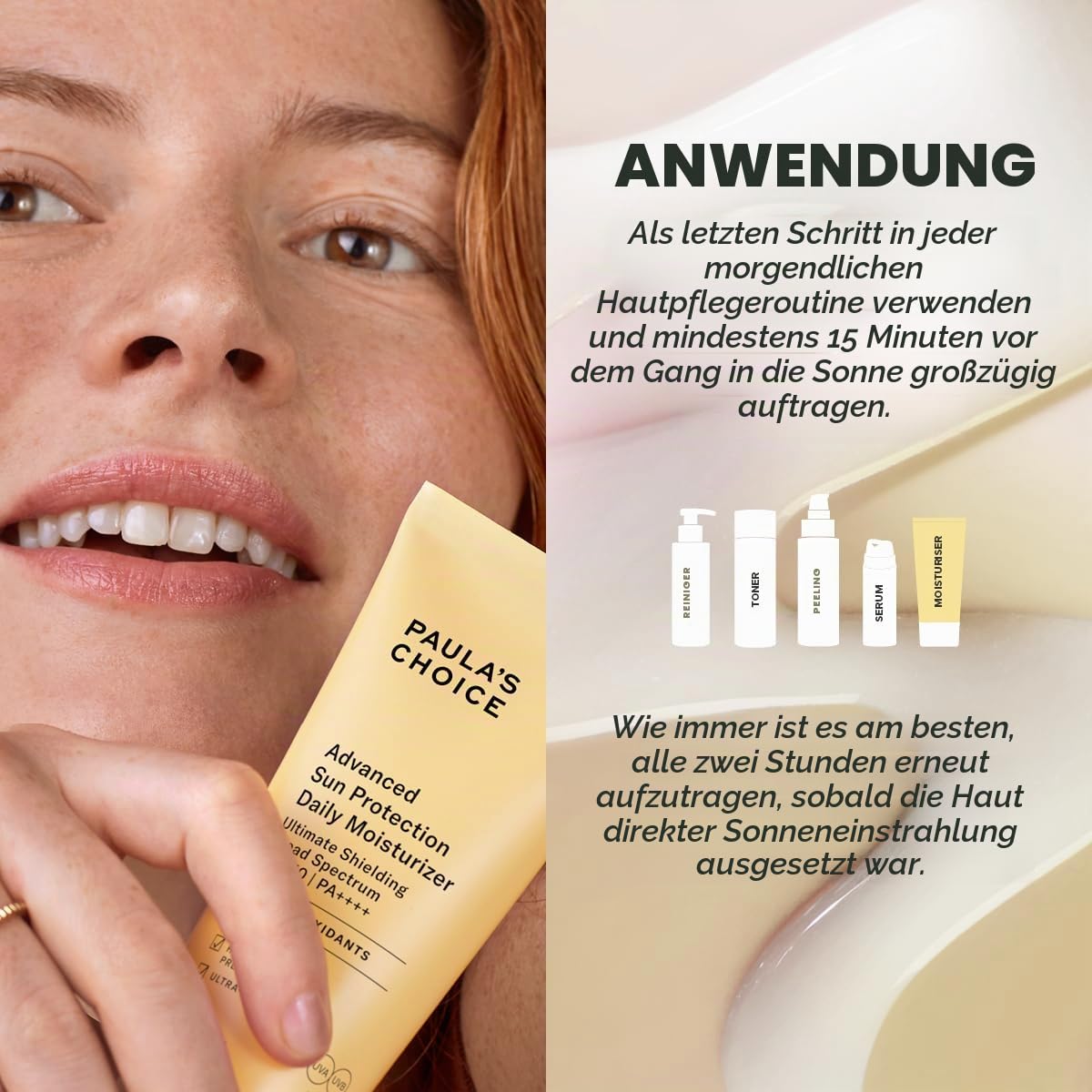Paula's Choice Tagescreme LSF 50, Normale bis Trockene Haut, 60 ml | Sonnencreme SPF - Sonnenschutz Gesicht Ohne Einen Weißen Film - Gesichtscreme mit Antioxidantien - PA++++