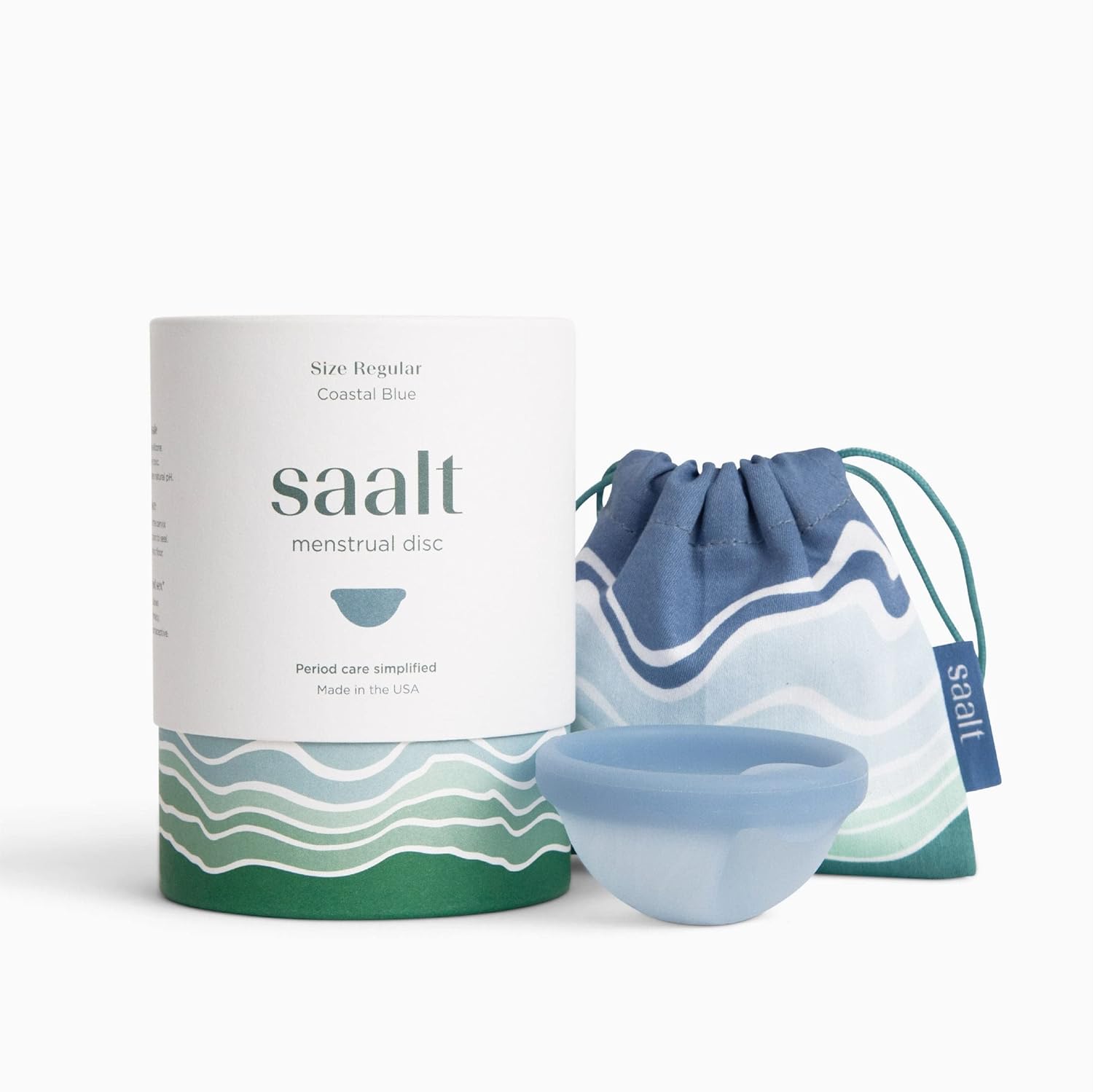 Saalt Menstrual Disc Soft, Flexible, Reusable Medical