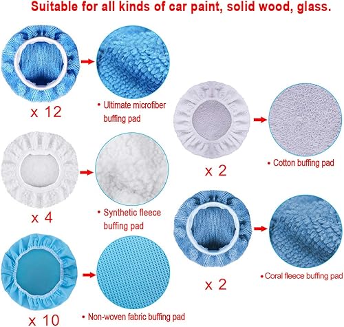Miniatura 2 de SIQUK Paño para pulidor de coche