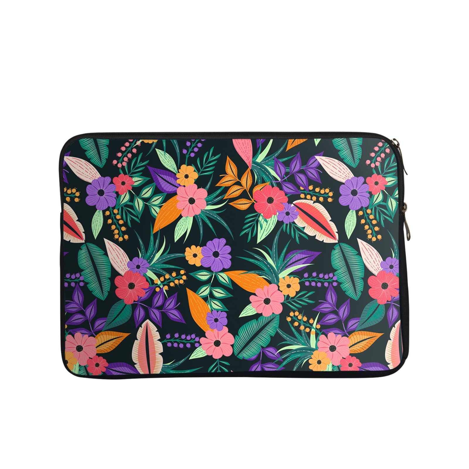 Sleevemantra Floral Design 7 Laptop Sleeve - 14-14.1 inch Protective Cover with Soft Velvet Lining for Laptop & MacBook, Multi-Colored (B0CG9ZM5DC) Amazon Price History, Amazon Price Tracker