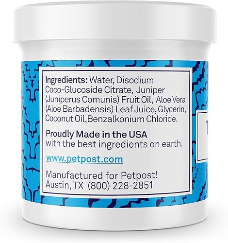 Miniatura 52 de Petpost Toallitas antiarrugas para perros 100 unidades limpiador de cara y arrugas de perro Toallitas suaves para mascotas con aceite de coco