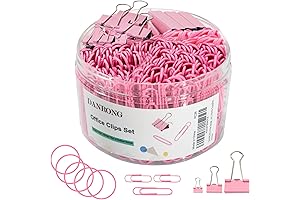 Pink Paperclips: Perfect for Organization and Style