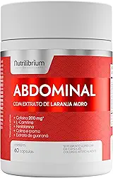 Laranja Moro Cafeína Cromo L Carnitina Abdominal 60 Caps Nutrilibrium