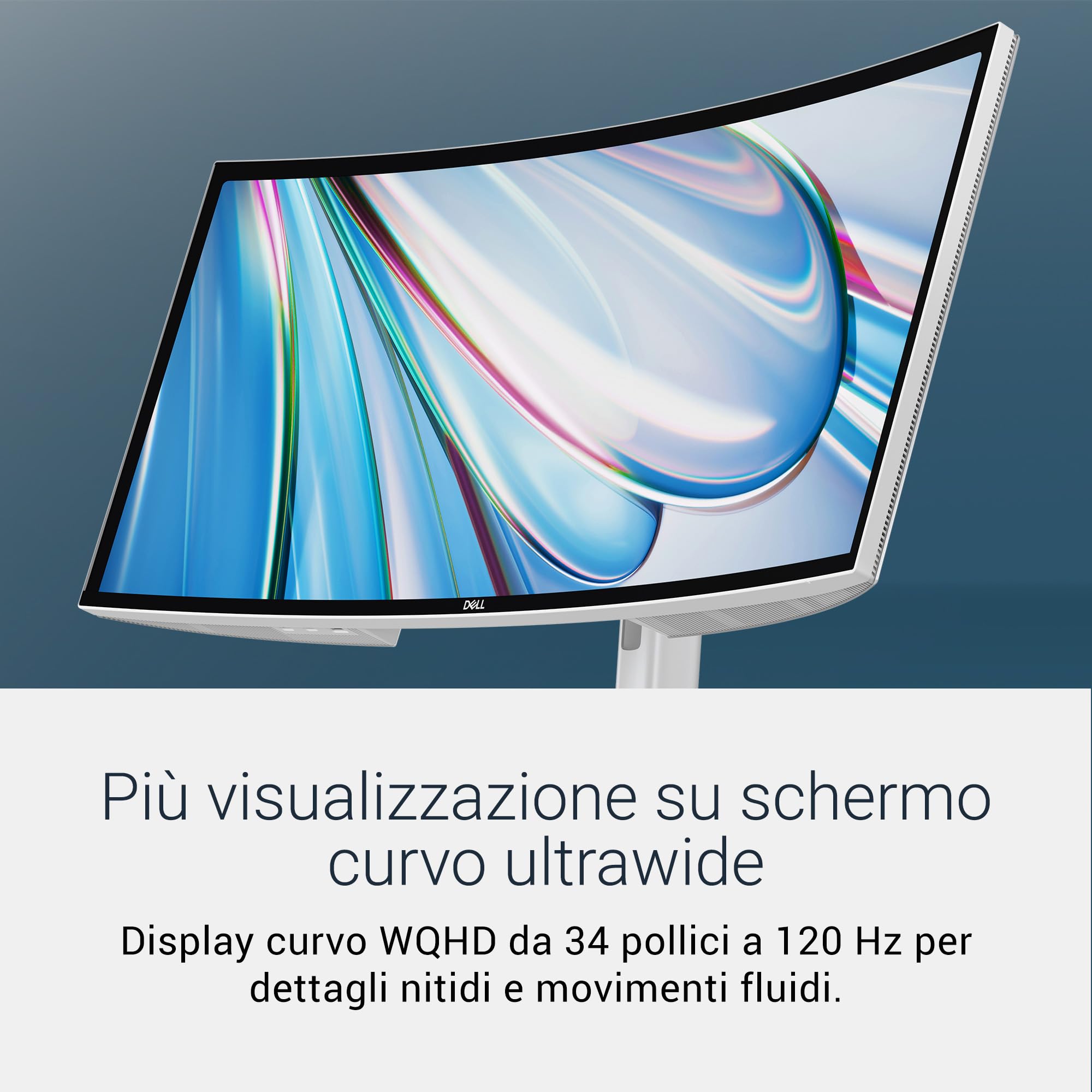 Dell UltraSharp 34 Curvo Thunderbolt Hub Monitor - U3426WER, 34'' WQHD