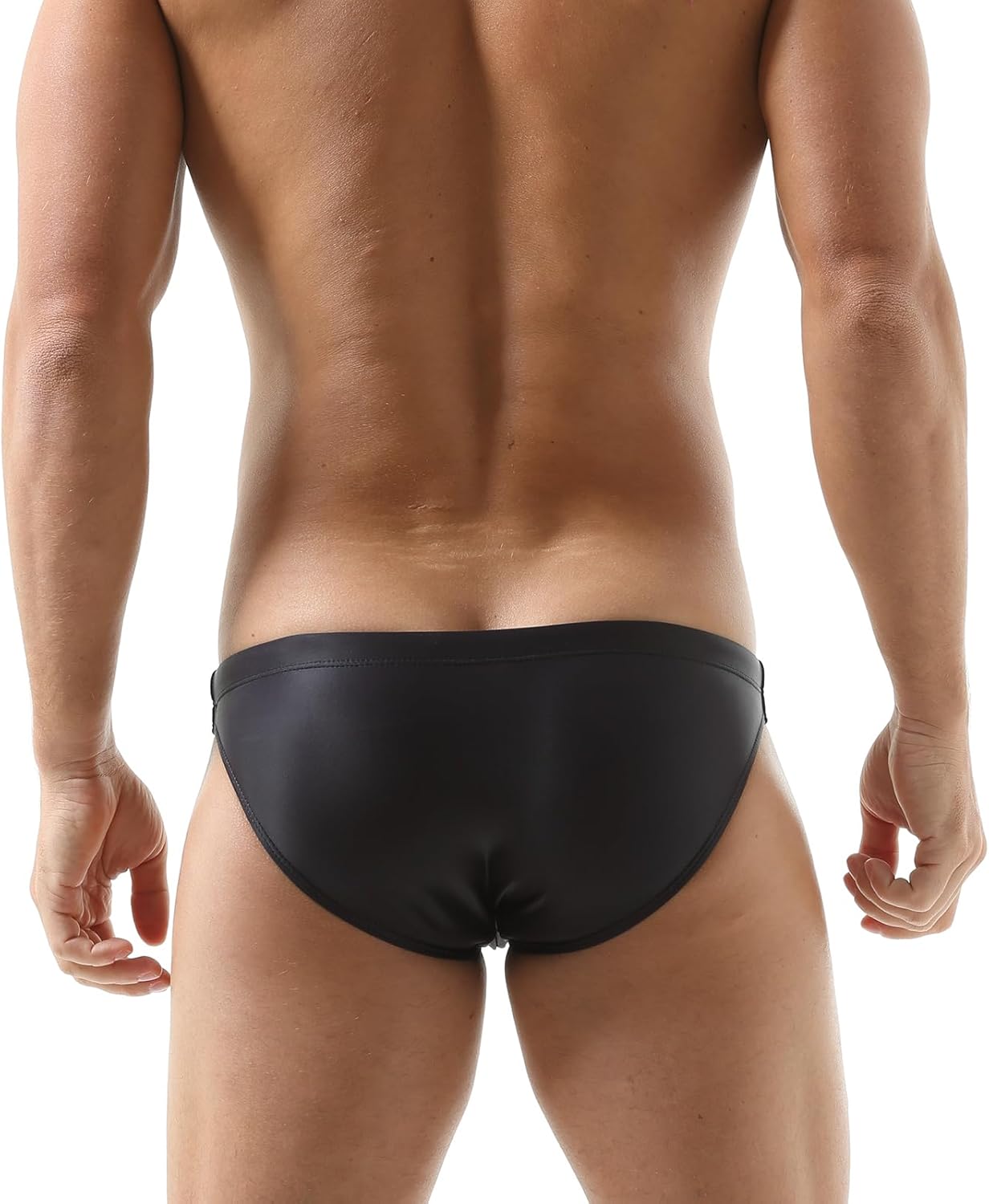 Mens Sexy Bikini Swimwear Diagonal Stripe Swim Briefs Rainbow Swimsuits Elestic Colorful Striped - Image 2