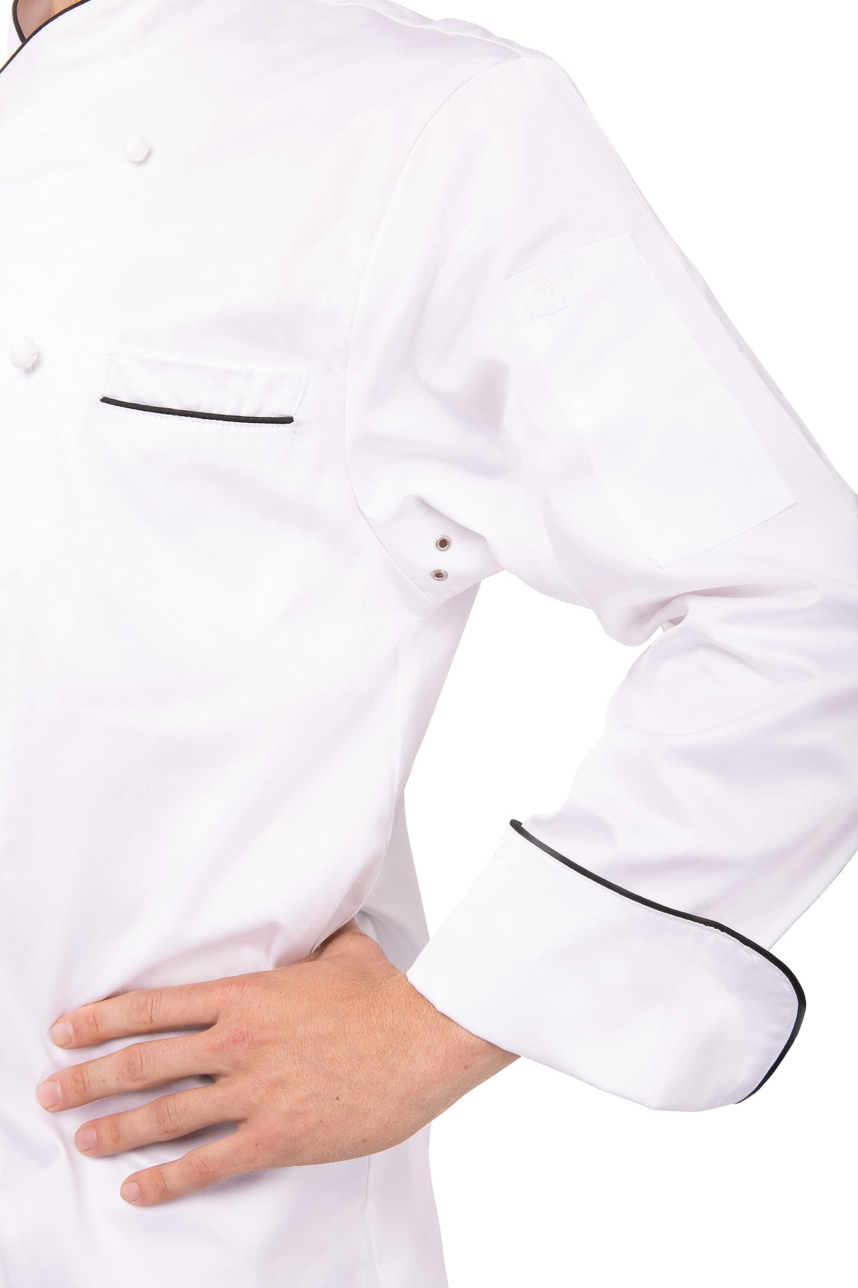 Chef Works Monte Carlo Premium - Chaqueta de cocina unisex