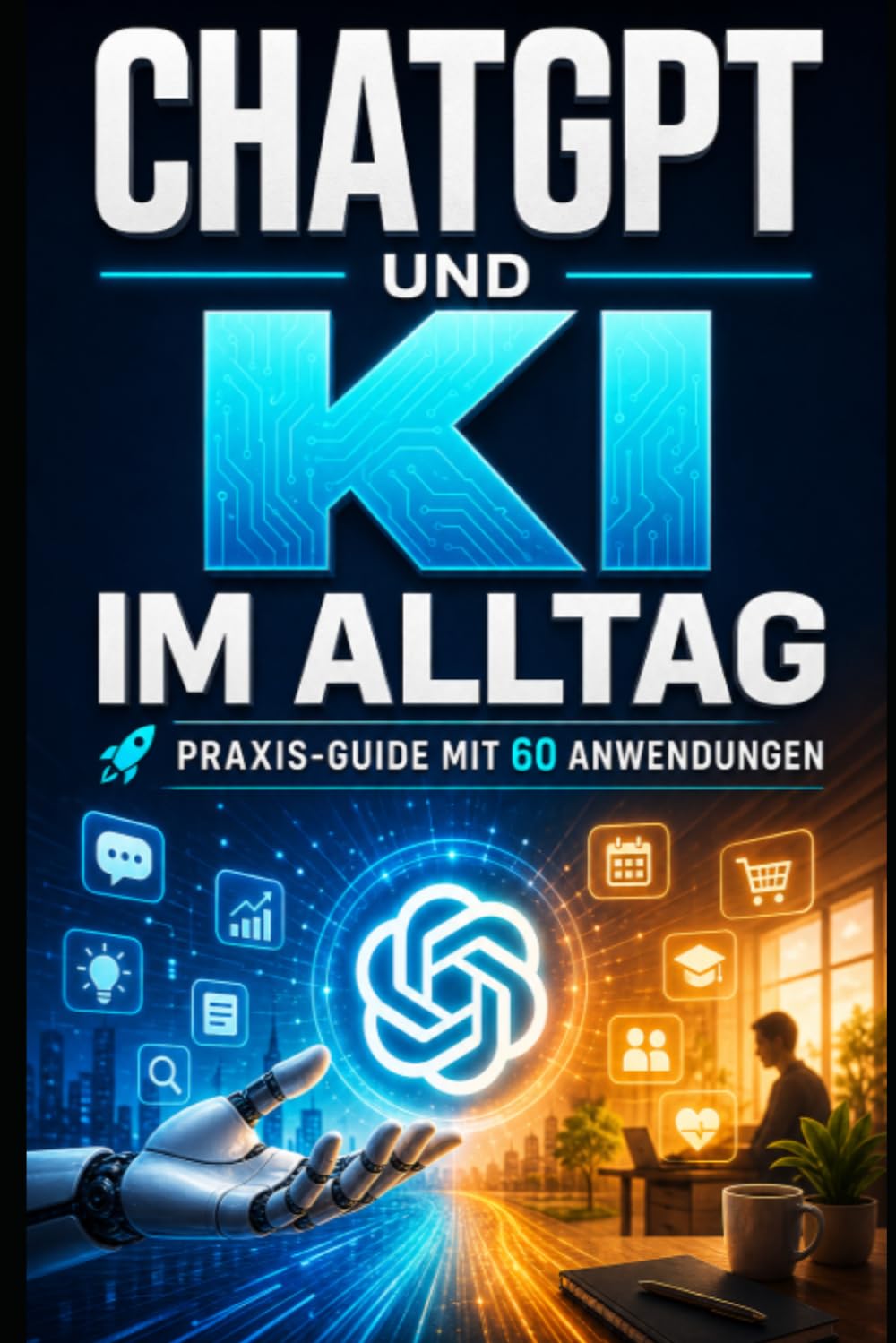 ChatGPT & KI im Alltag: Der Praxis-Guide mit 60 sofort nutzbaren Anwendungen für Beruf, Haushalt und kreative Projekte – ohne Vorkenntnisse