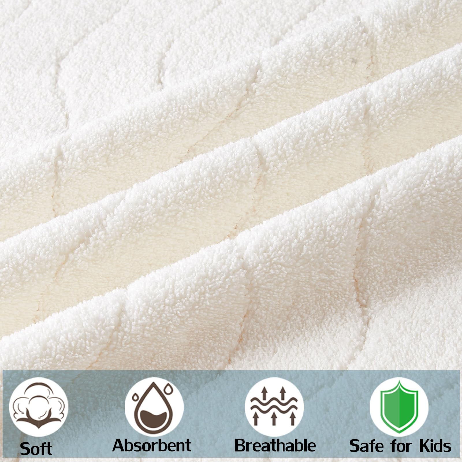 Toallas Para Bebe - Toallas con capucha para niños pequeños, 0-6 años, unisex, paquete de 2, 60 x 140 cm, gruesas, ultra absorbentes, suaves, con capucha, toalla de playa, bata de baño para