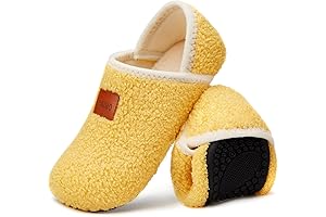 Soft Cozy Yellow Slippers for Women