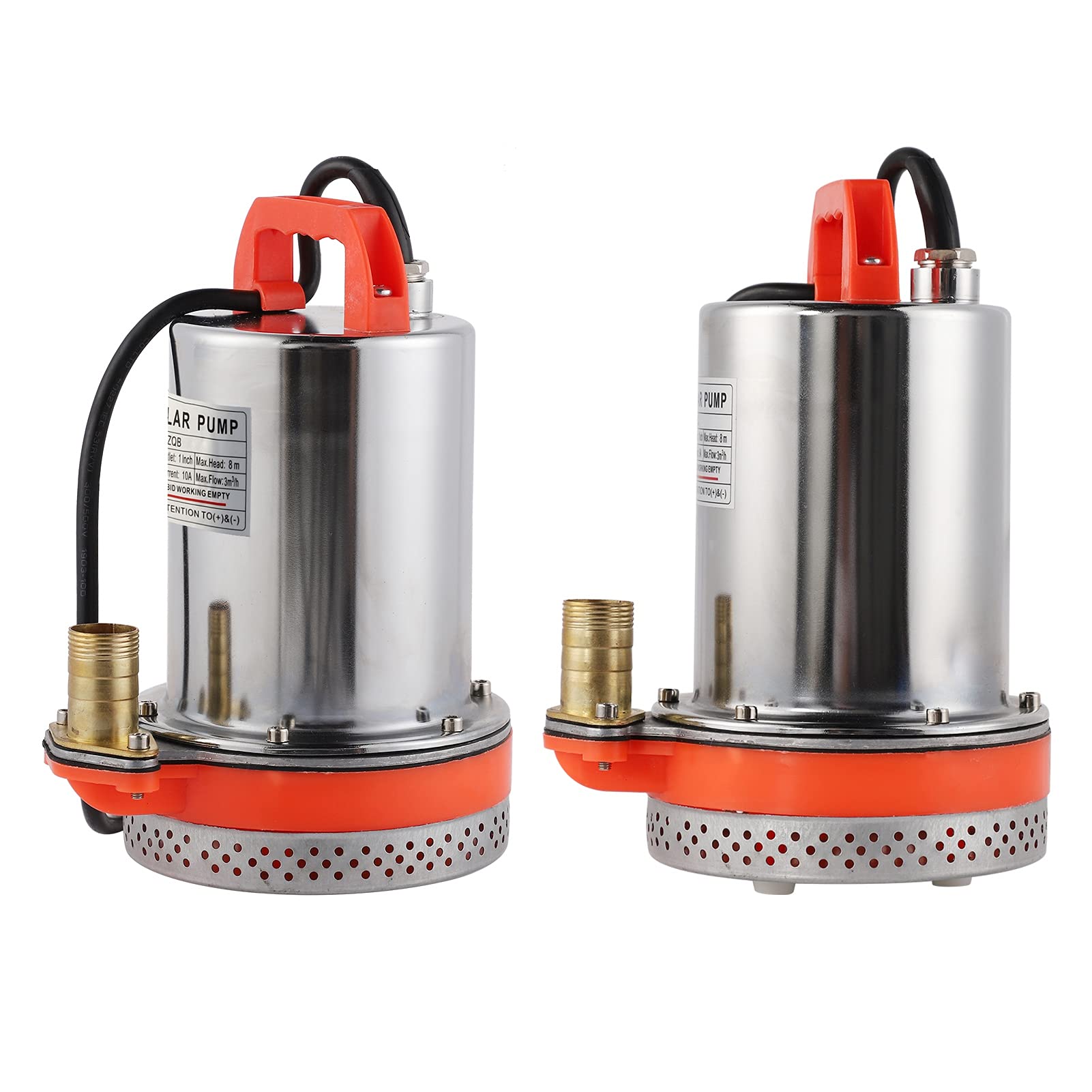 Bomba de Agua Sucia Sumergible 3000L/H 8M 12V