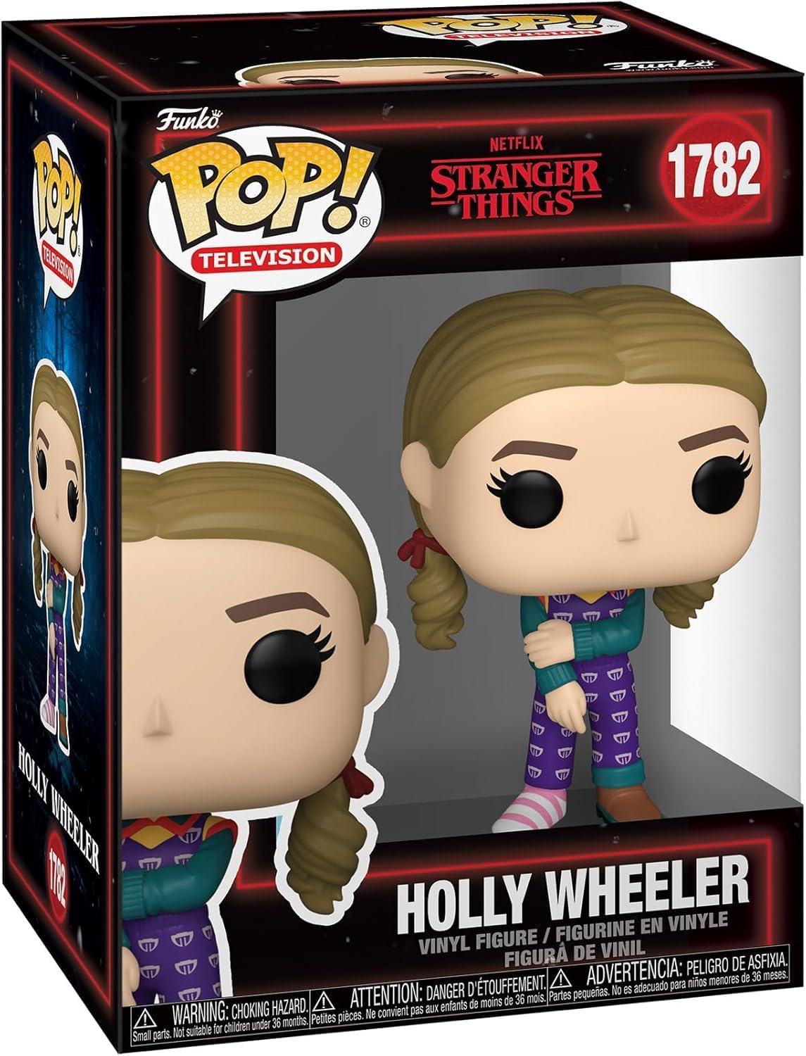 POP Funko TV: Stranger Things - Holly Wheeler (Season 5) Vinyl Figure Bundled with Compatible Box Protector Case, Multicolor, 3.75 Inches
