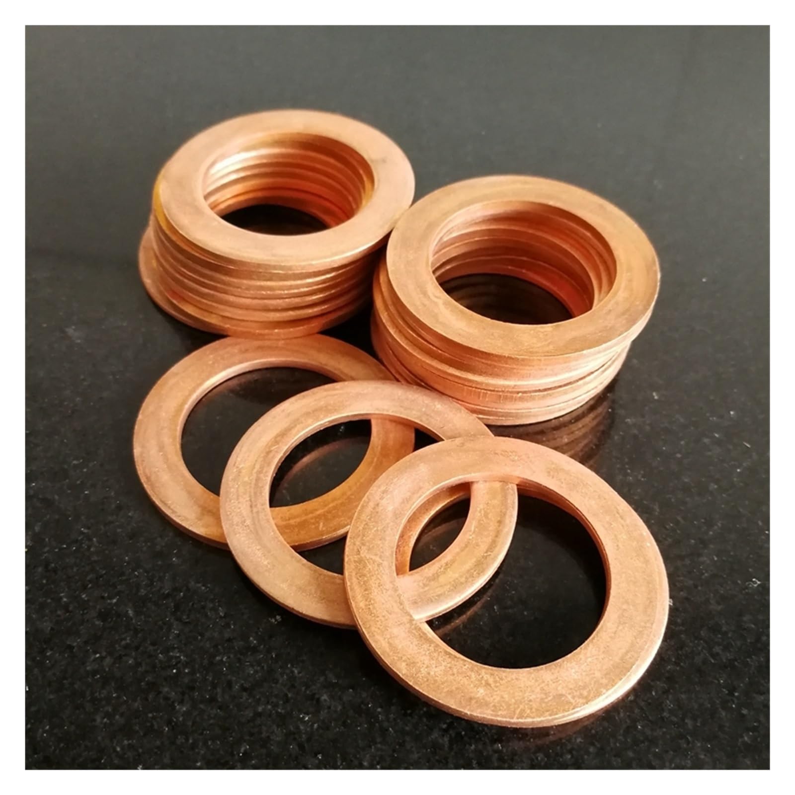 Kupfer Unterlegscheiben 3mm Dicke - M5 Bis M30 Für Dichtungen