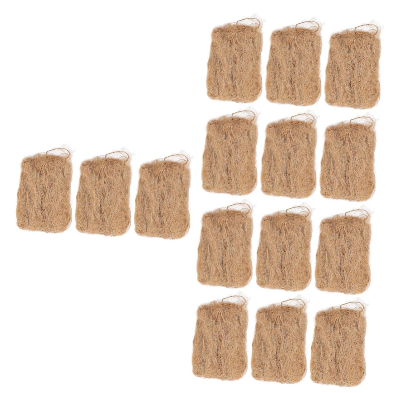 POPETPOP 5sets Lightweight Outdoor Fire Starter Easy to Use for Camping Hiking Survival Gear 3pcs*5