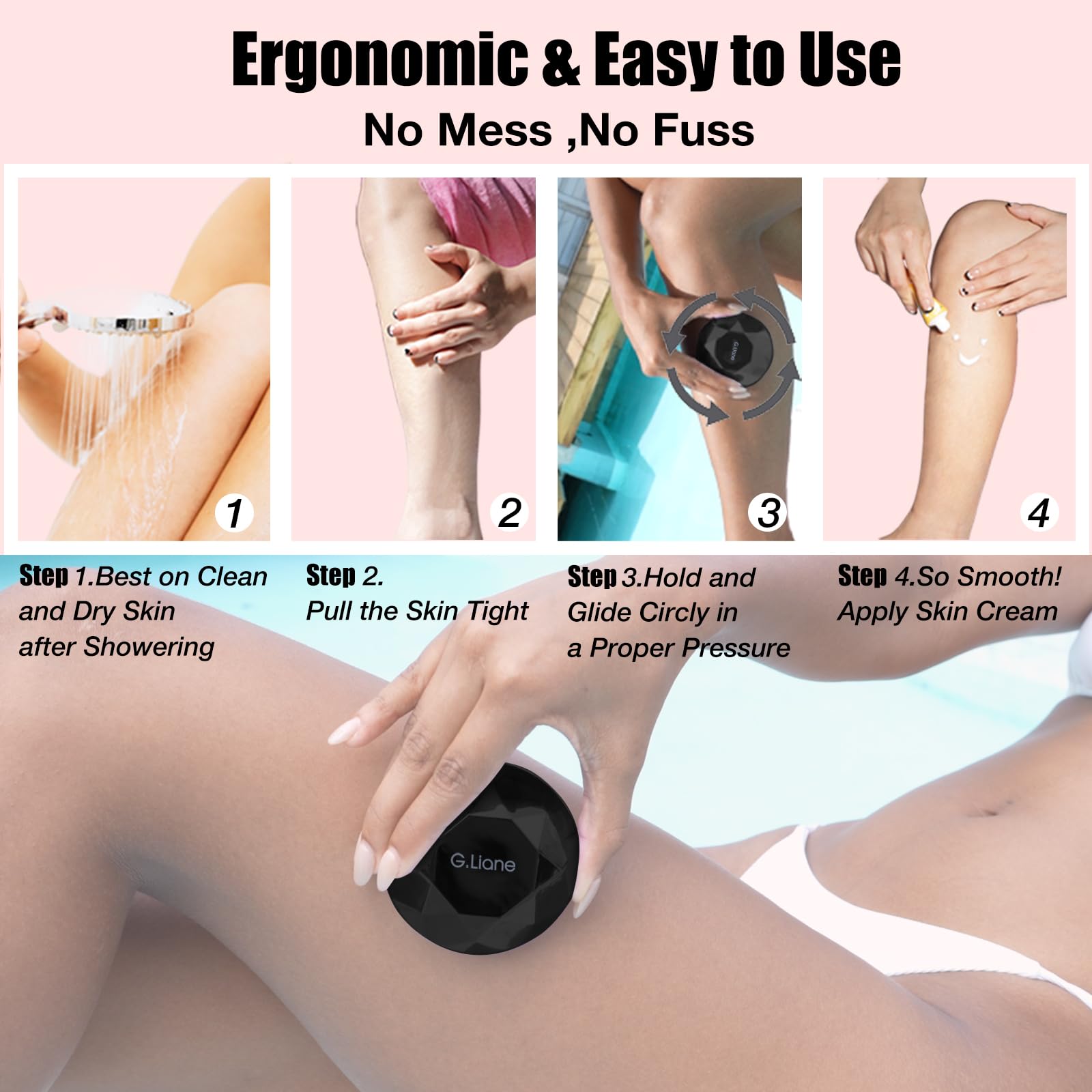 Amazon.com : G.Liane Crystal Hair Eraser,Painless Nano Hair