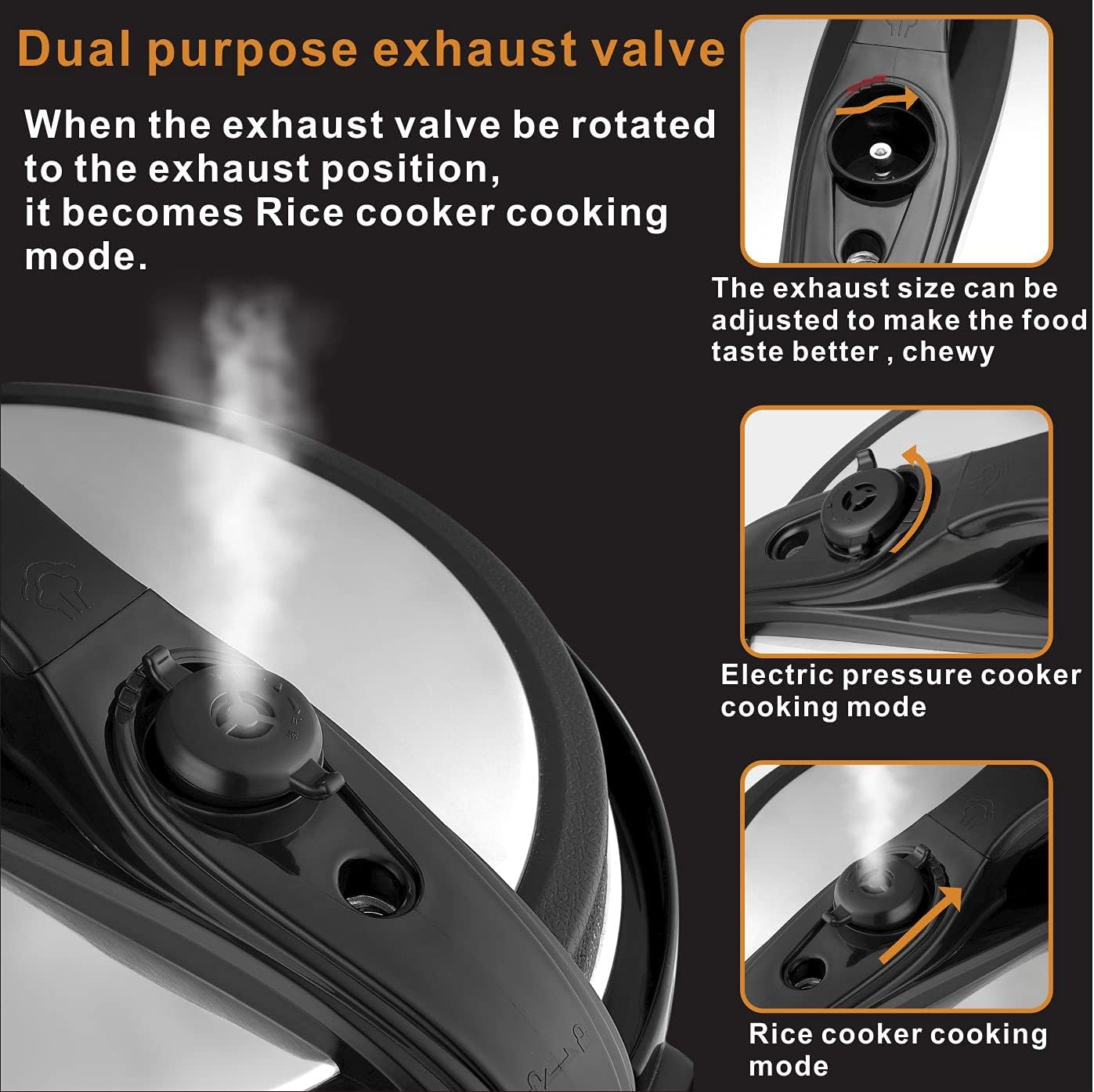 🔥 Crаzу Dеаlѕ Electric Pressure Cooker Slow Cook Programmable 18 Kinds of Cooking Option with Stainless Steel Inner Pot,Sous Vide,Rice Cooker,Egg Cooker,Hot Pot,Baking,Cake,Steamer,Yogurt,Scouring Pad,24-Hour Delay Timer and Keep Warm (4-Quart)