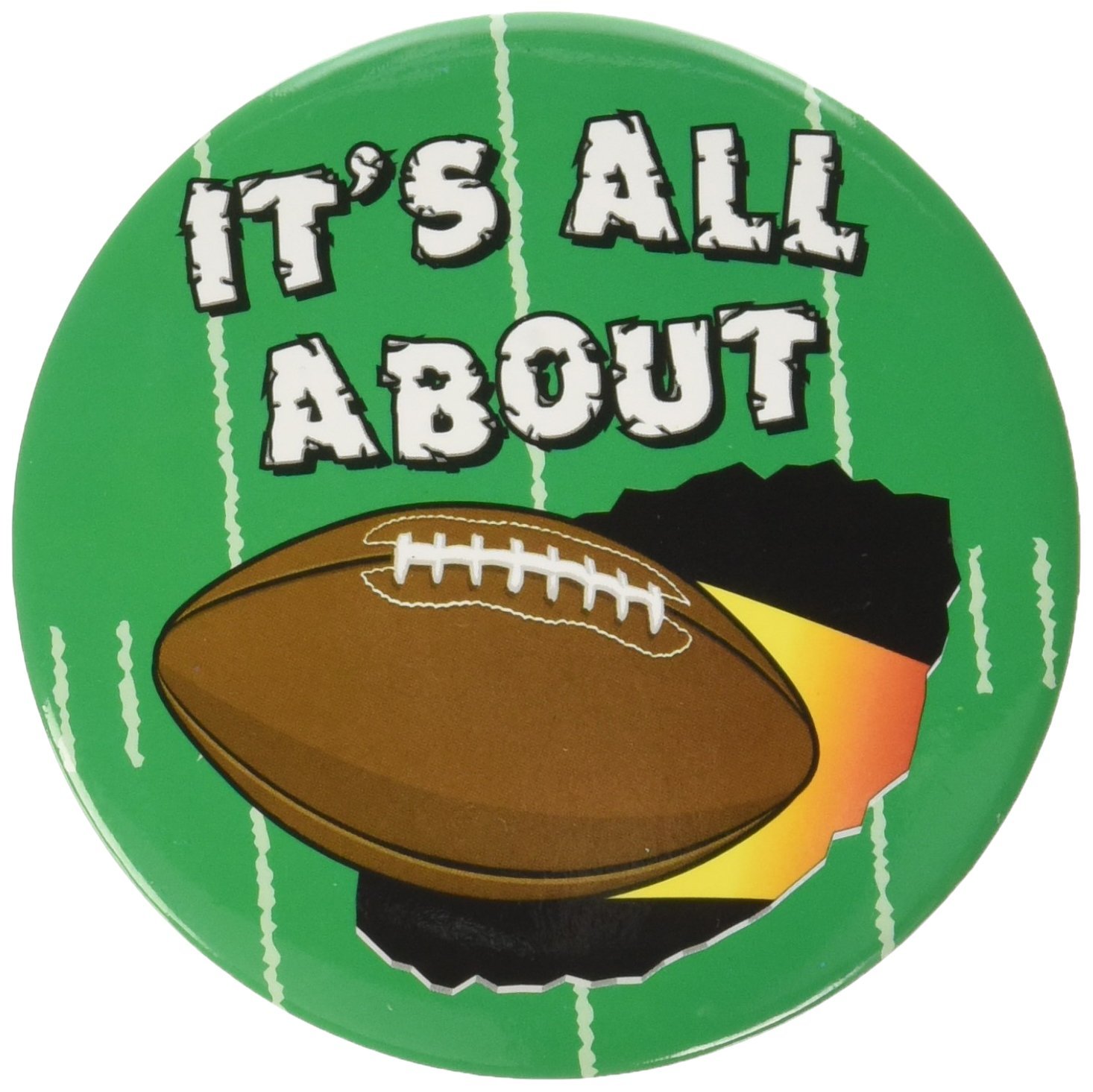 Football Button Beistle 60454 l'accessoire idéal pour vos soirées de match