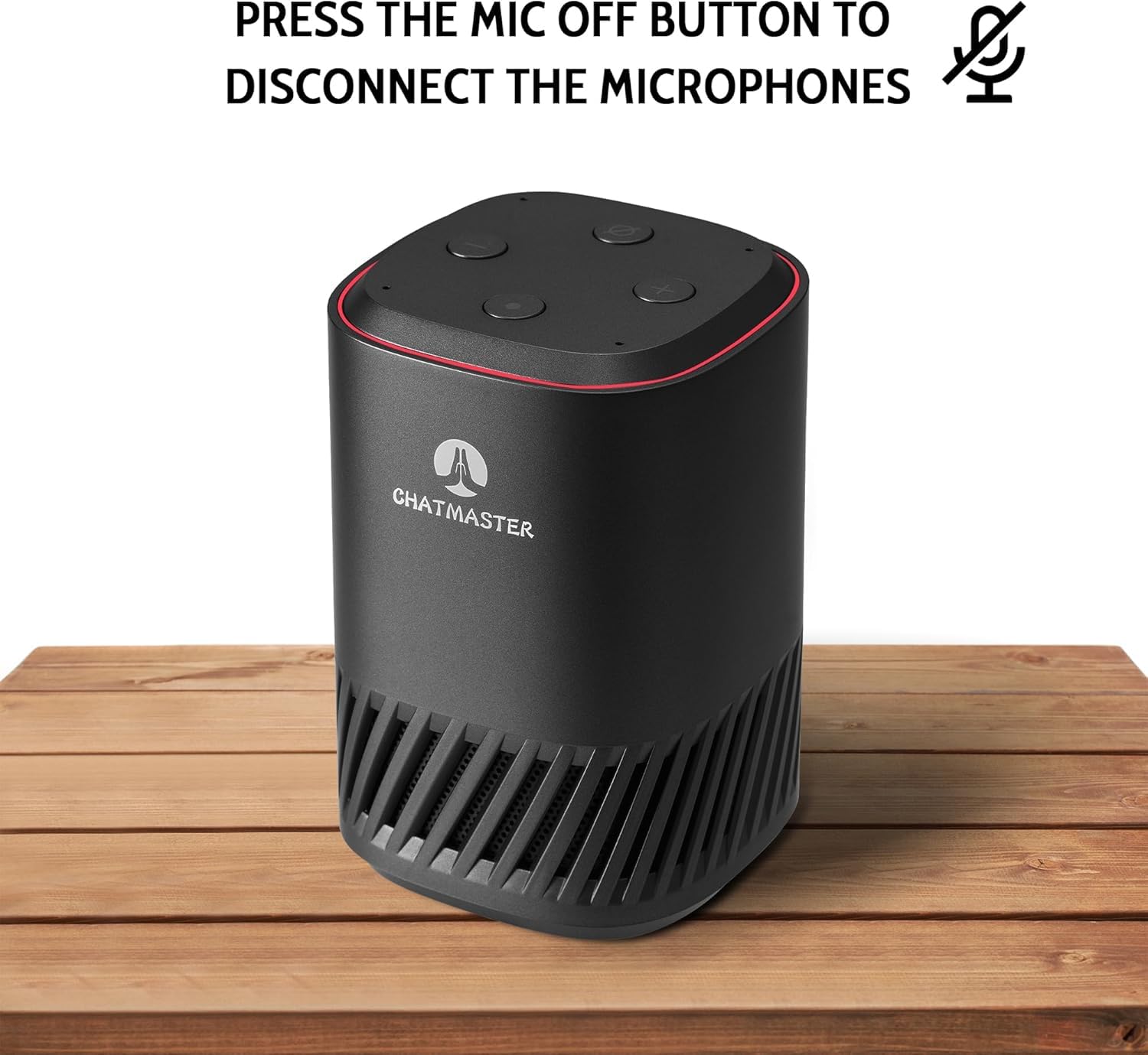 Chatmaster Cube: World's First ChatGPT-Enabled Smart Speaker with Built-in Alexa – Voice-Control AI Assistant for Smart Home & Music Streaming (Matt Black)