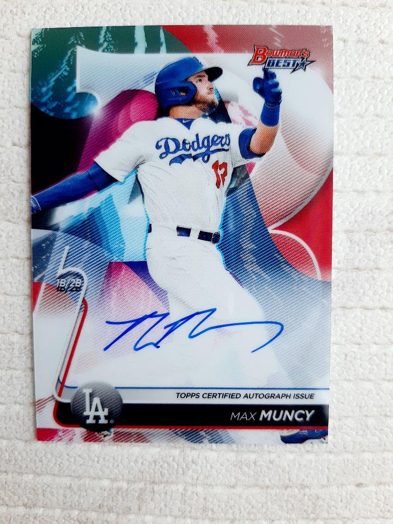 Amazon.co.jp: MAX MUNCY マックスマンシー サインカード シリアル
